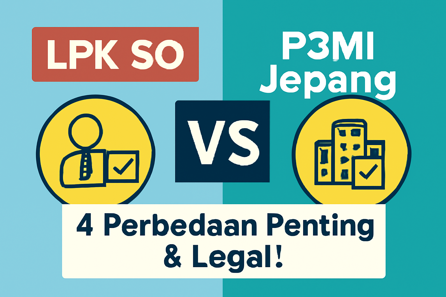 lpk p3mi jepang perbedaan - LPK SO dan P3MI Jepang: 4 Perbedaan Penting & Legal!