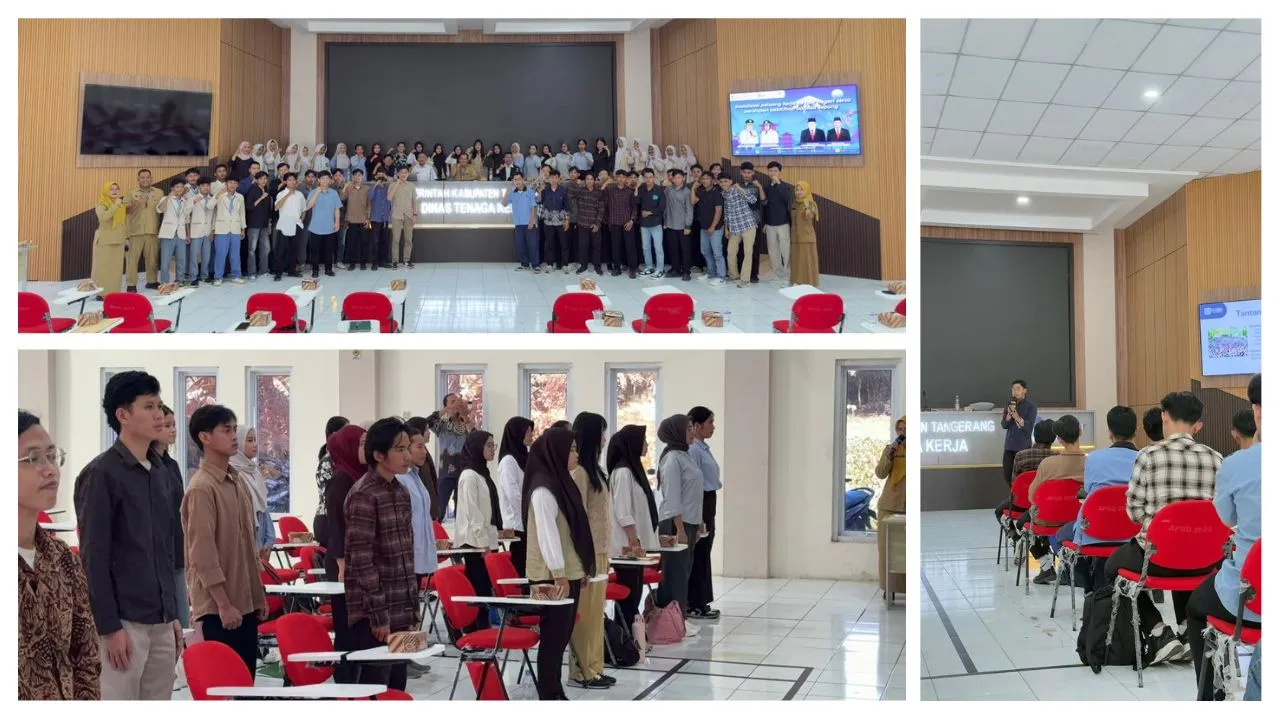 kegiatan sosialisasi program banprog - Kegiatan Sosialisasi Program Banprog Kabupaten Tangerang oleh ISO Jepang di Disnaker Kabupaten Tangerang